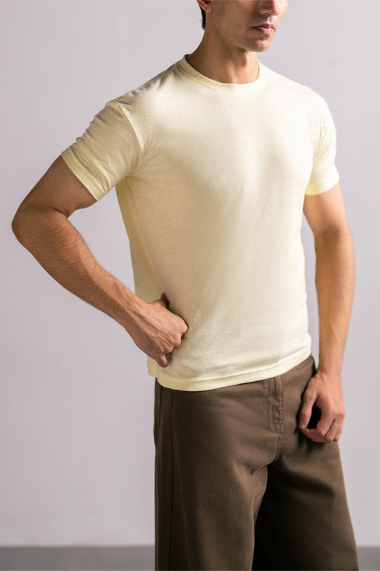 Butter Yellow Tee