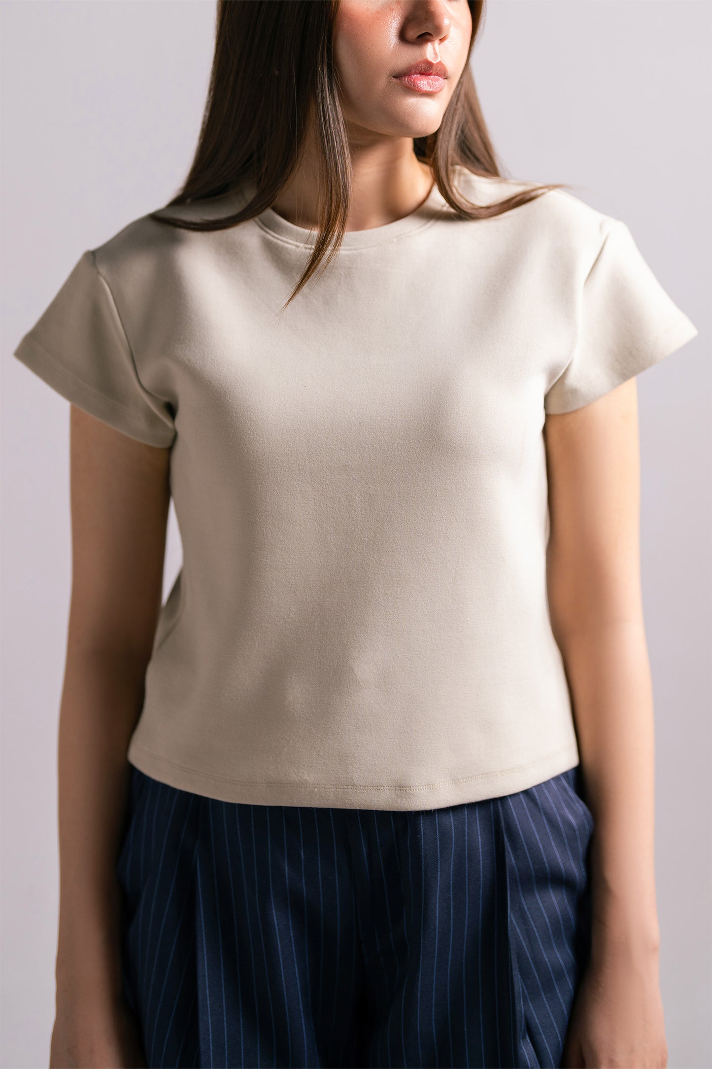 CRÈME BABY TEE