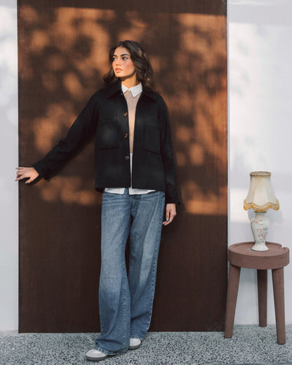 Black Jacket WOOL