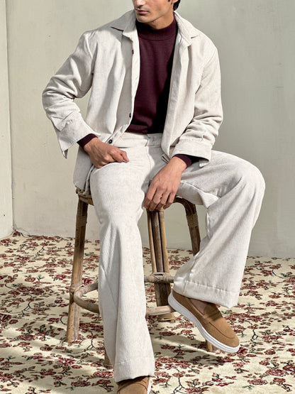 Beige hail Corduroy set