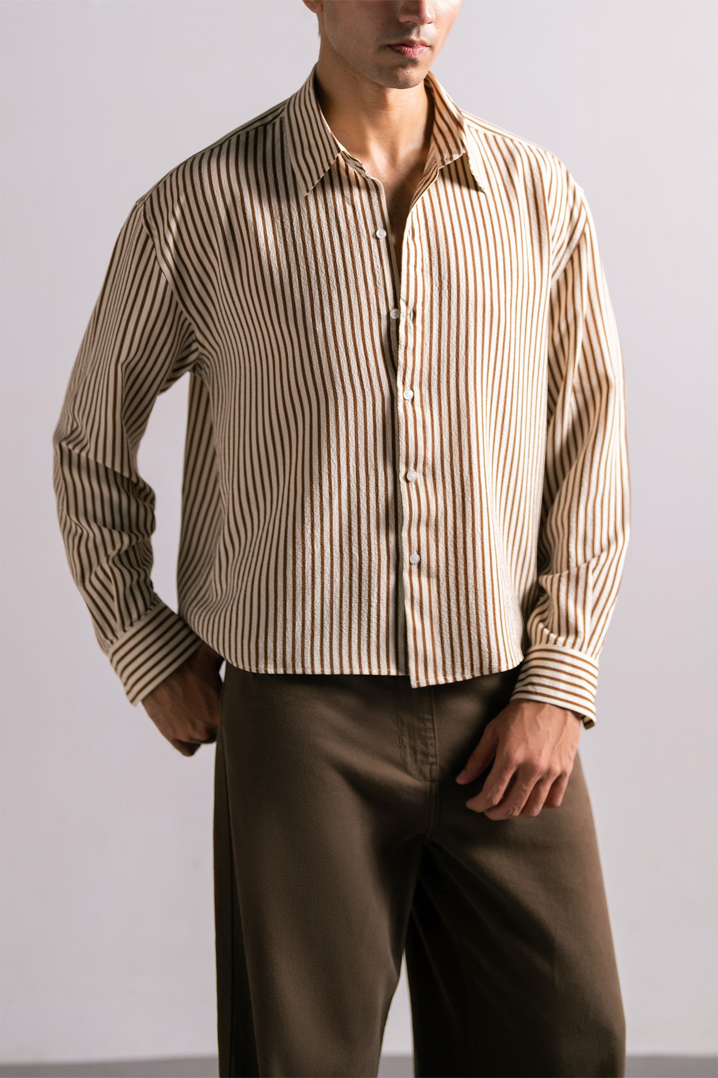Coco Stripe Shirt Mens