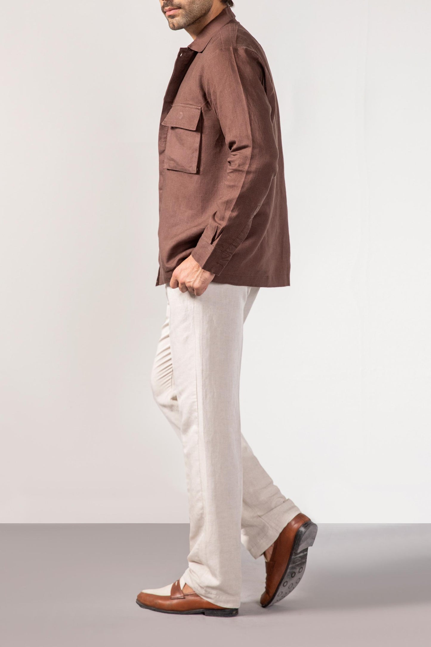 Brown Overshirt