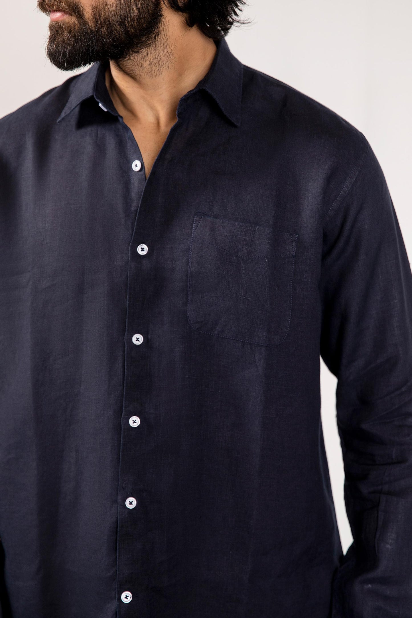 Navy Button down shirt