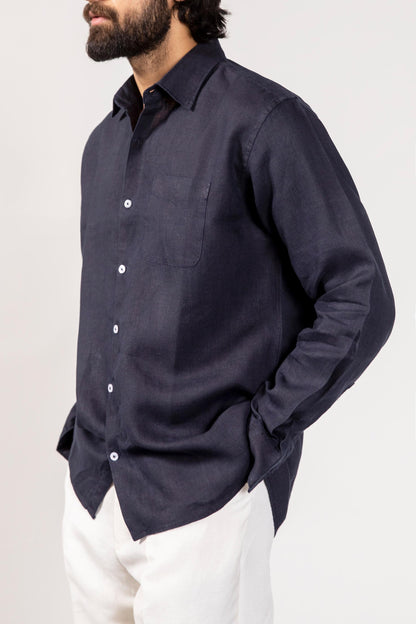Navy Button down shirt