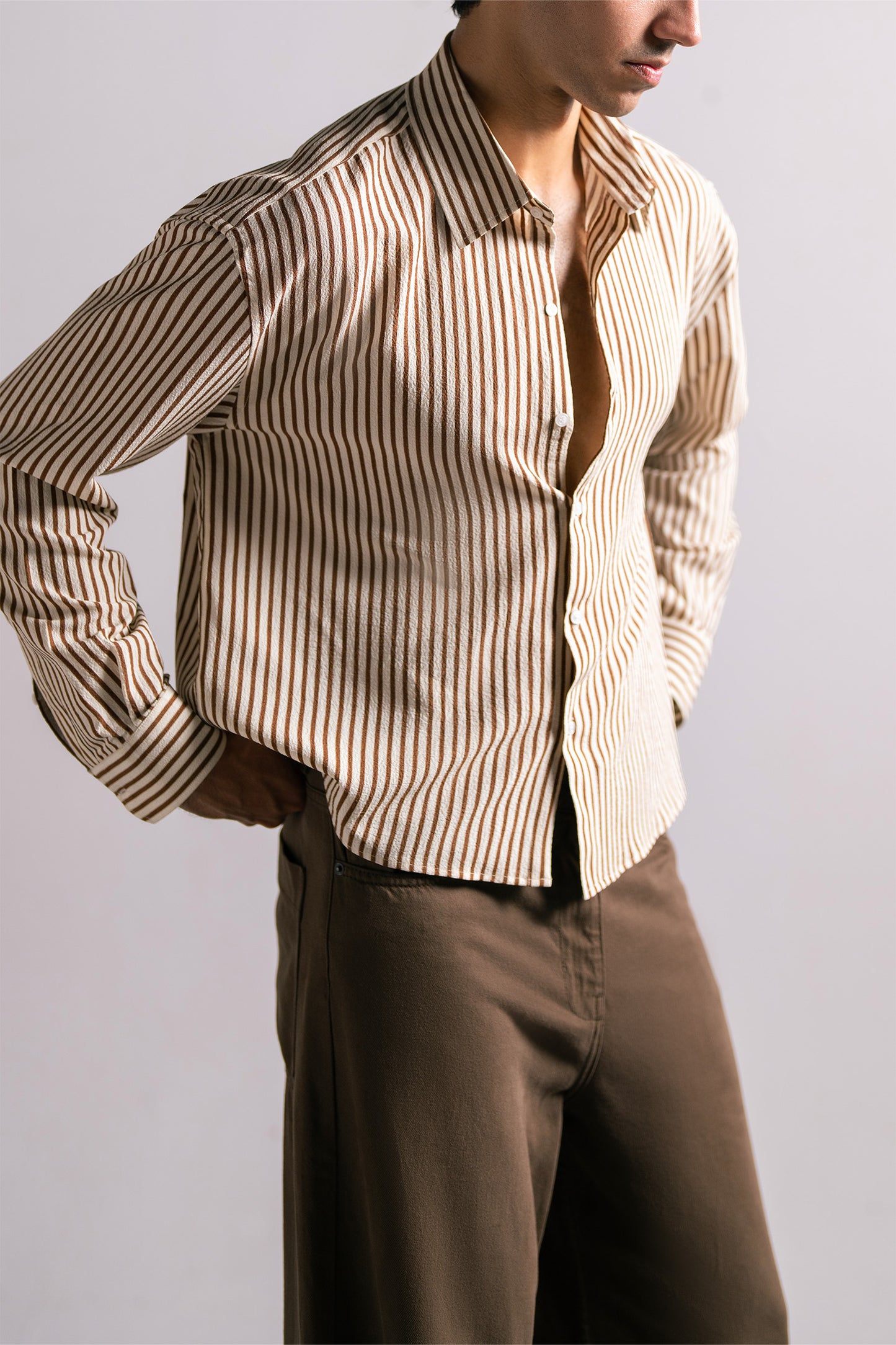 Coco Stripe Shirt Mens