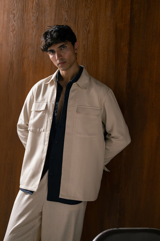 JAPANESE SOVERSHIRT BEIGE