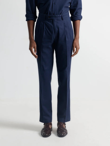 Navy Linen Coordset