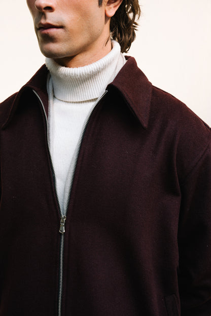 Burgundy Jacket Mens