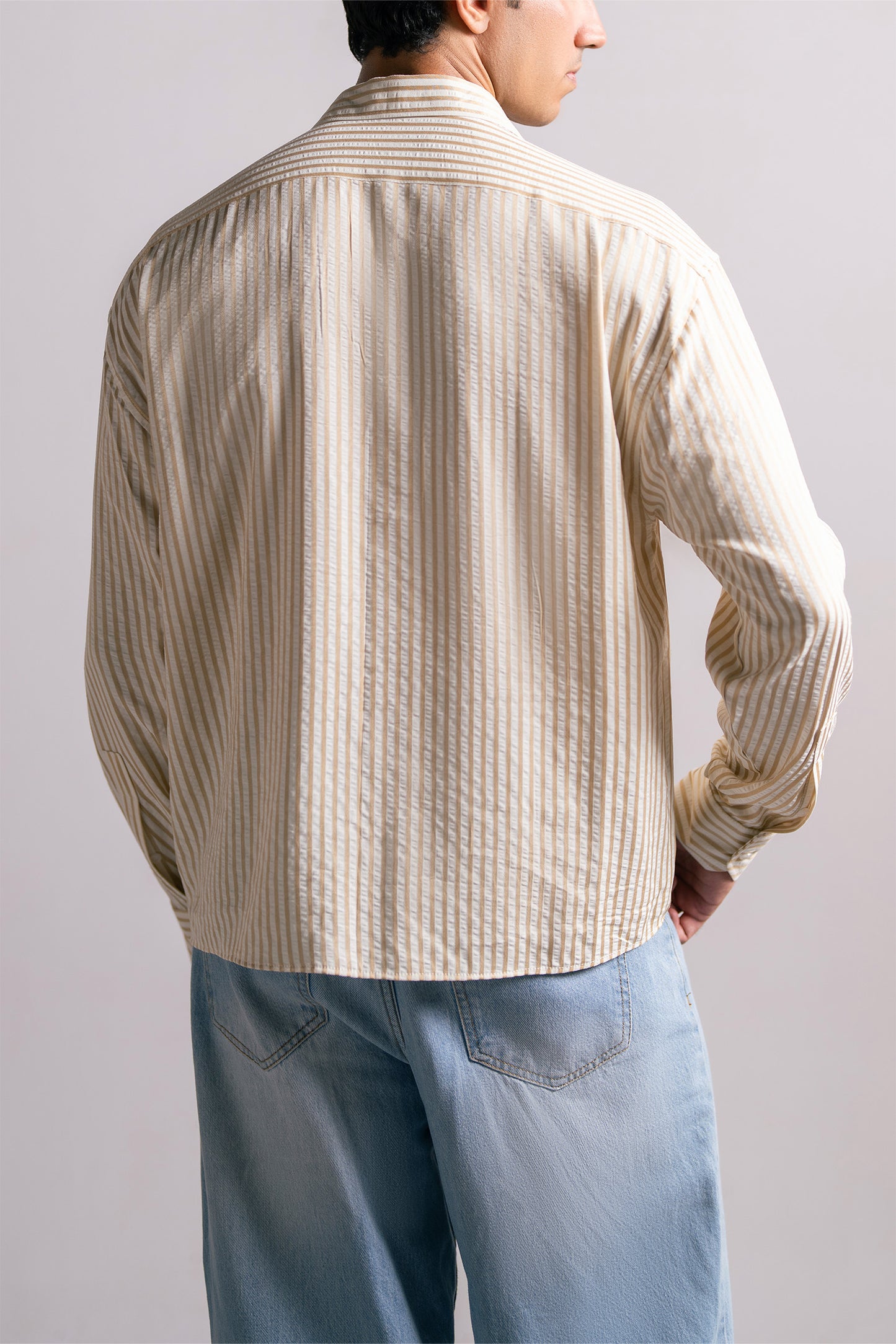 Butter Stripped Button Down