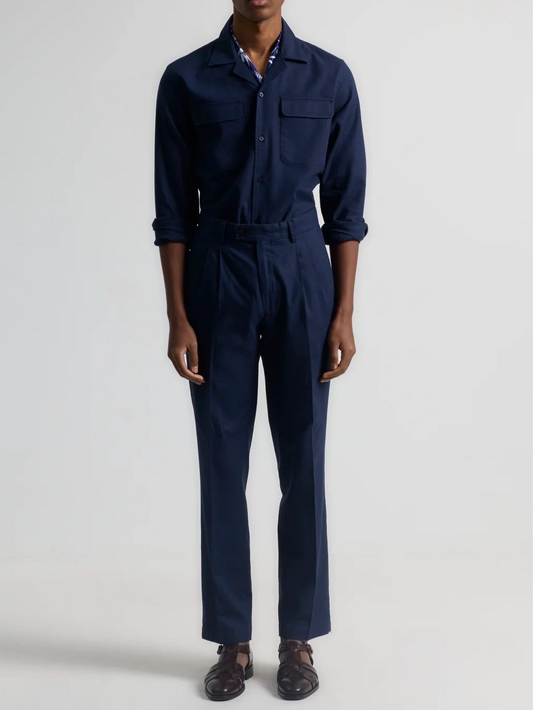 Navy Linen Coordset