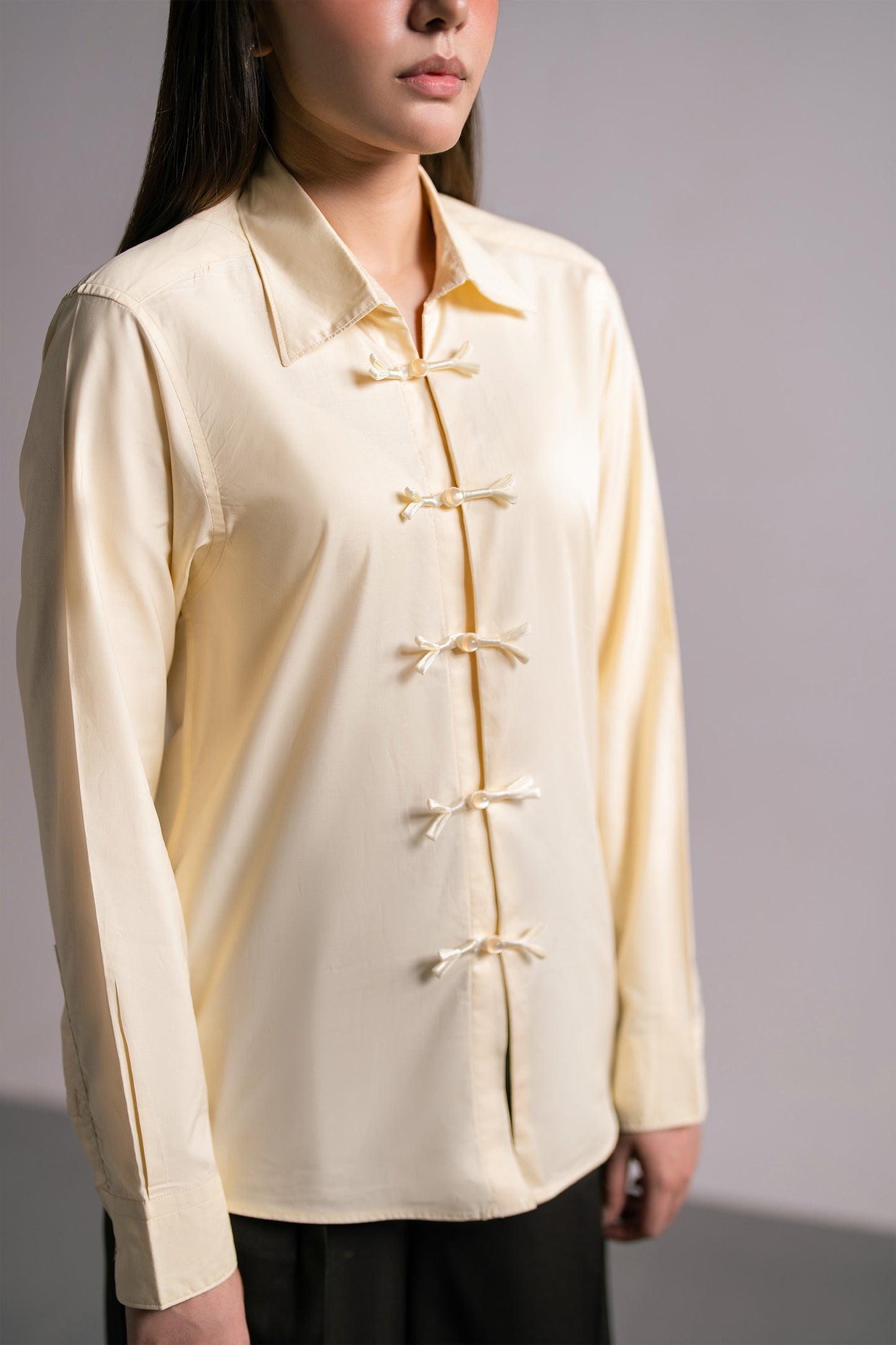 Butter Yellow Button Down