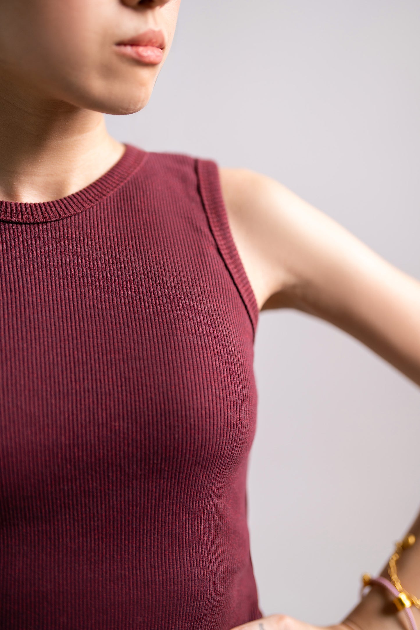 BURGUNDY TANK GIRLS