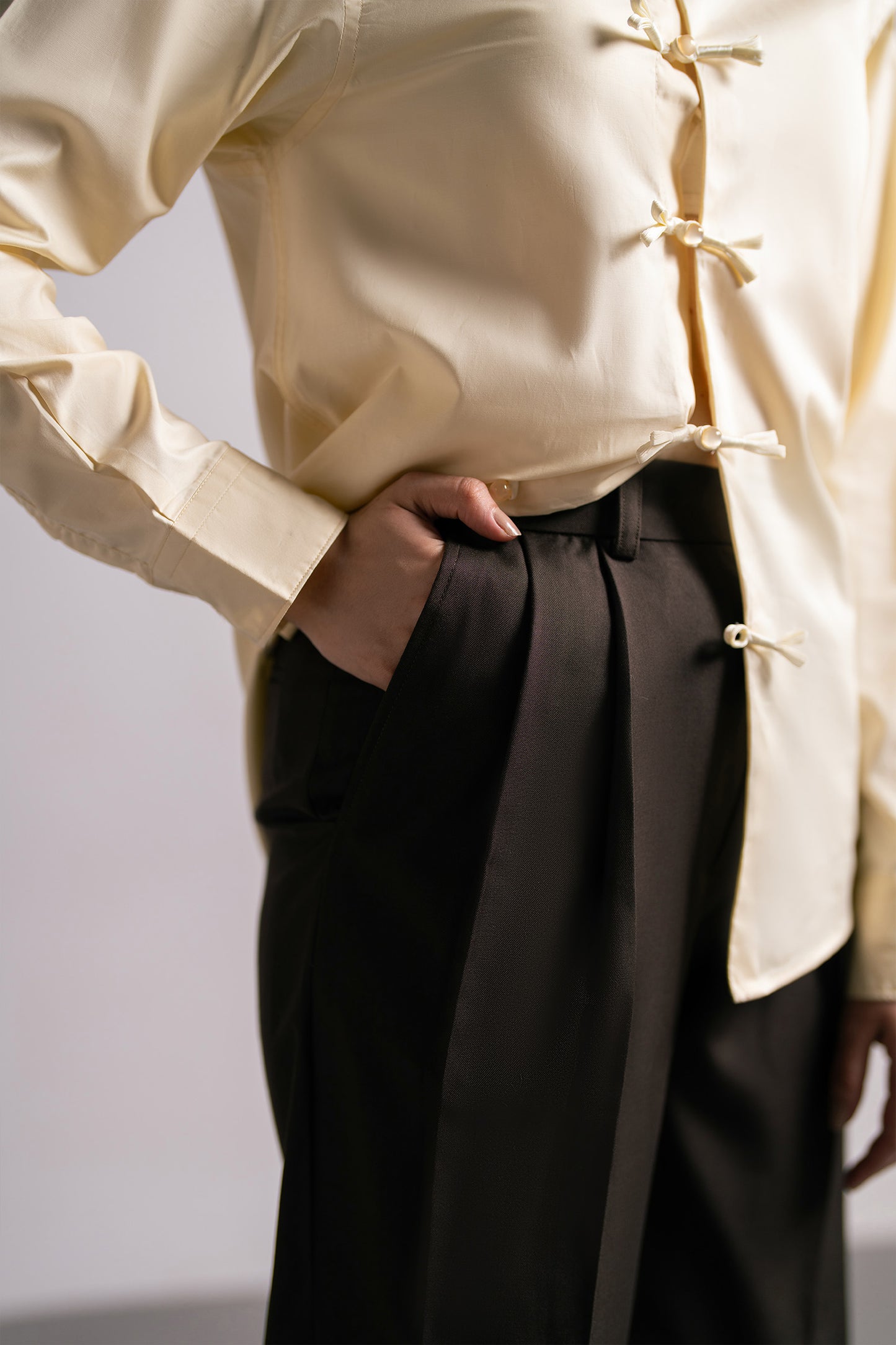 Butter Yellow Button Down