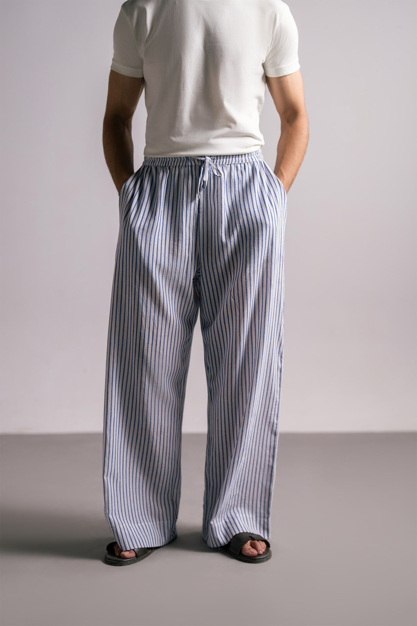 Stripe Linen Trousers