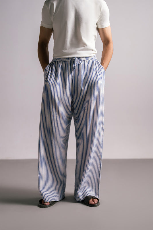 Stripe Linen Trousers