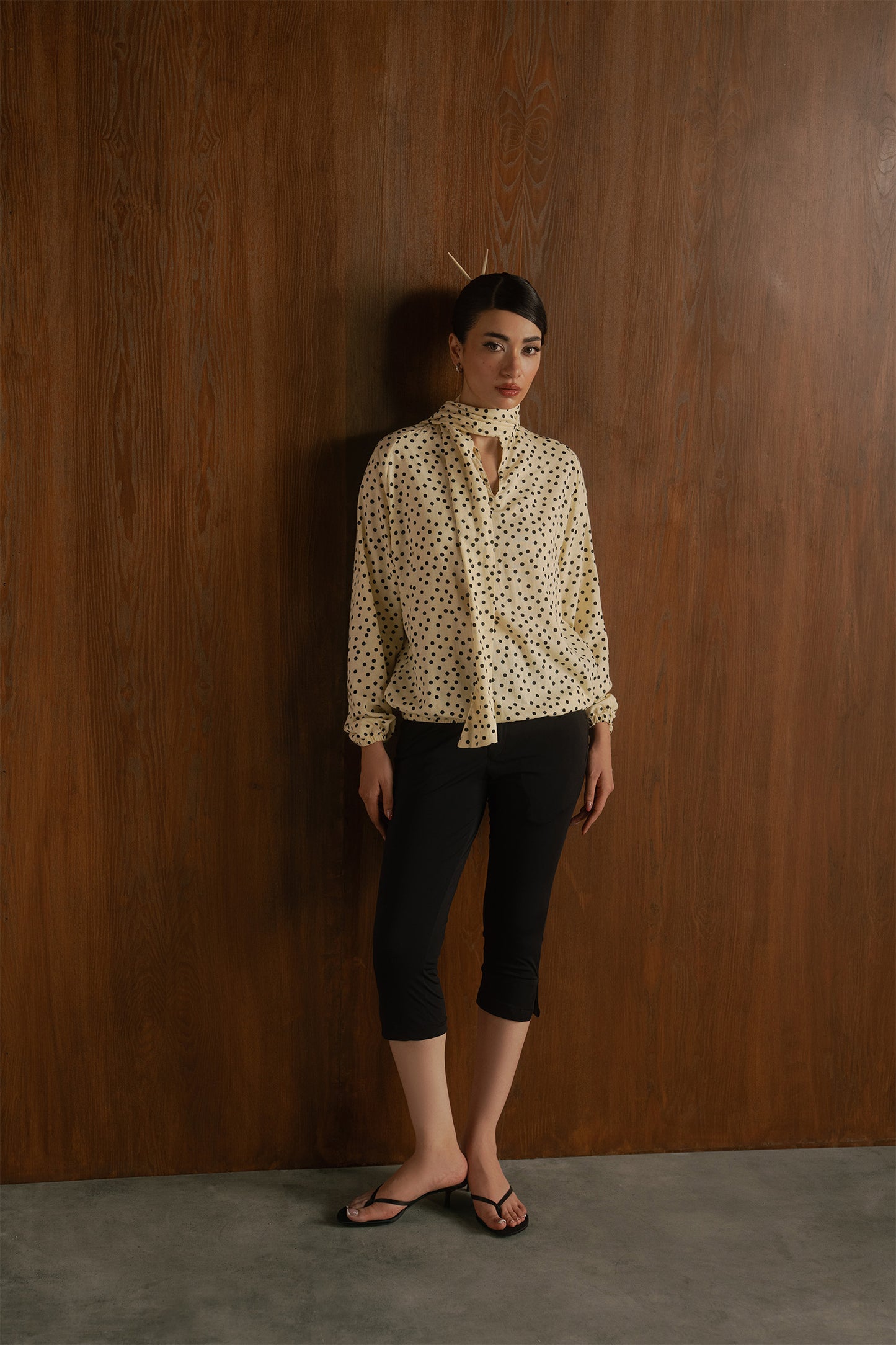 Marilyn Polka Top