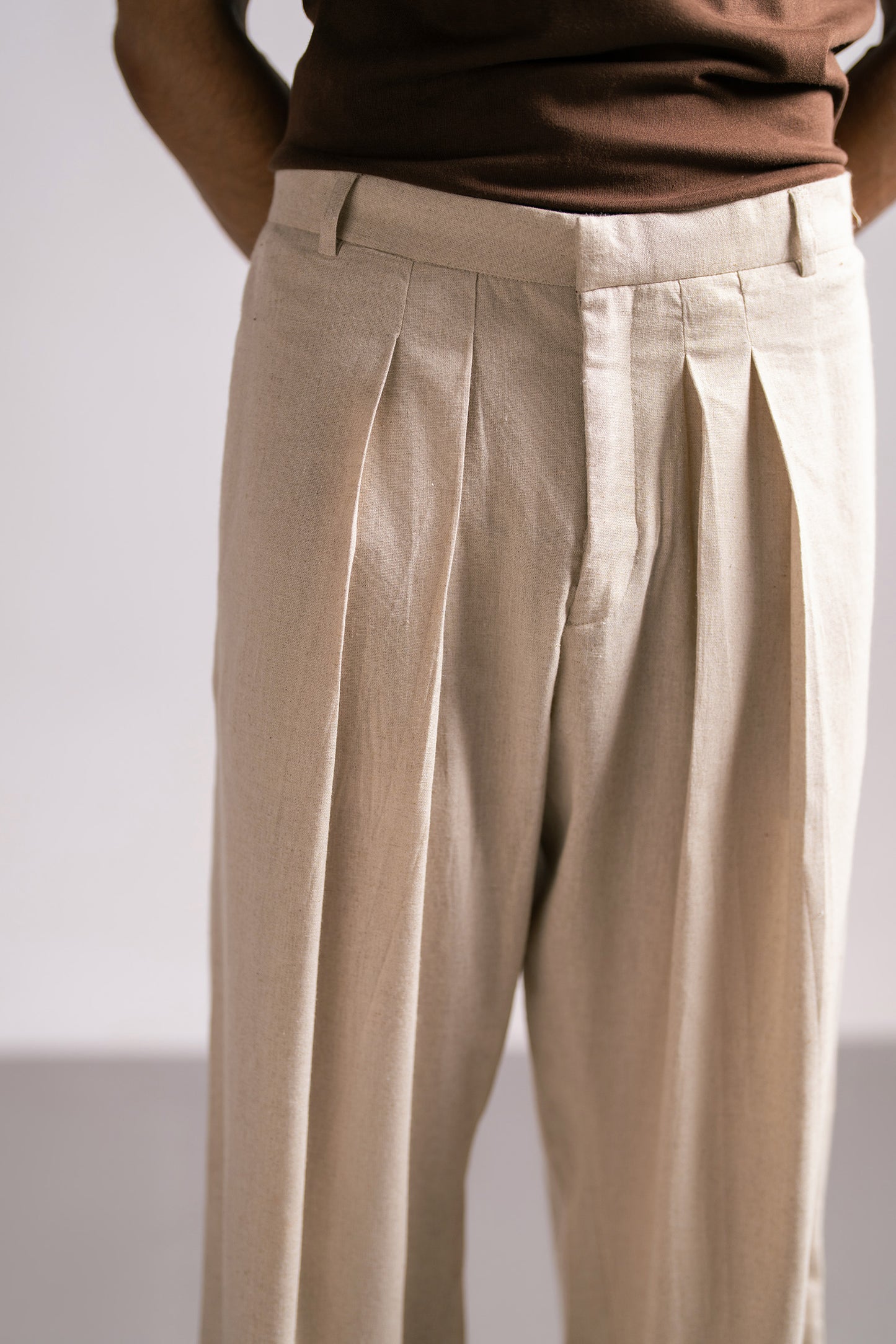 OATMEAL PANTS