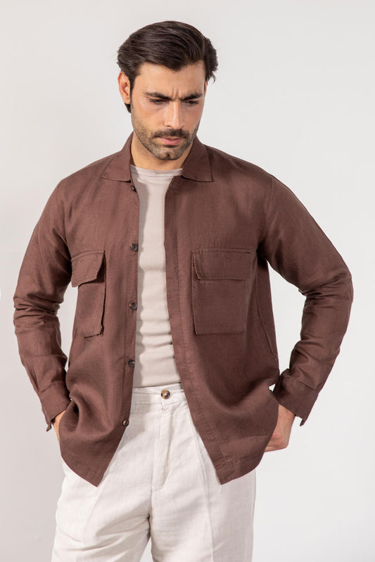 Brown Overshirt