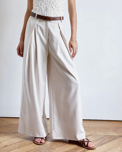 Pleated Pants