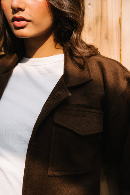 Brown Jacket WOOL