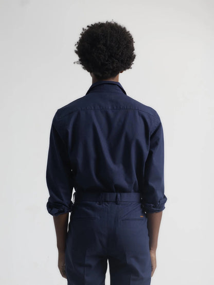 Navy Linen Coordset