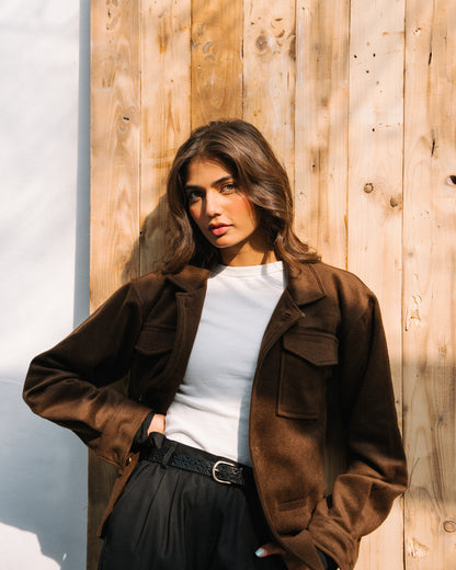 Brown Jacket WOOL