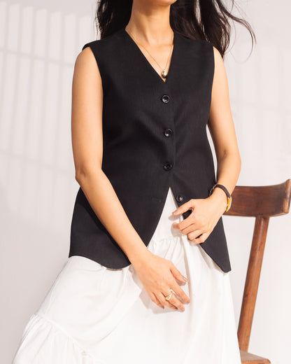 Swan long waistcoat