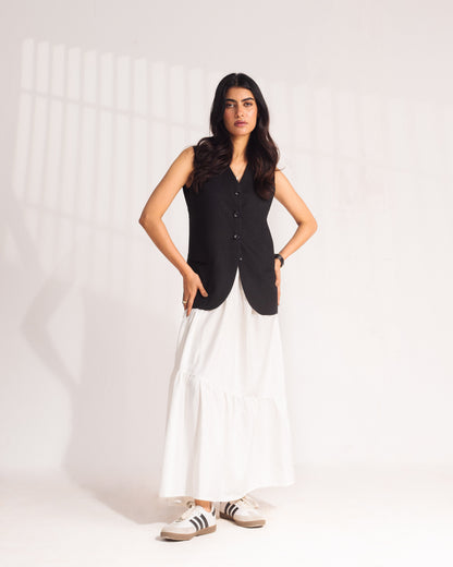 Swan long waistcoat