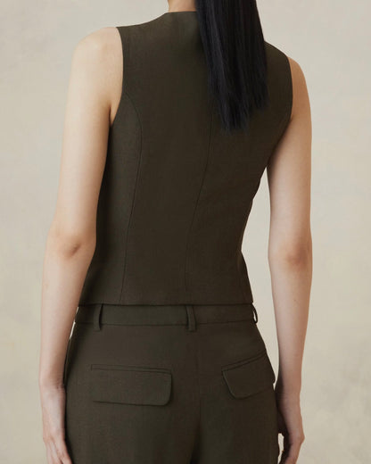 Tailored waistcoat Cordset