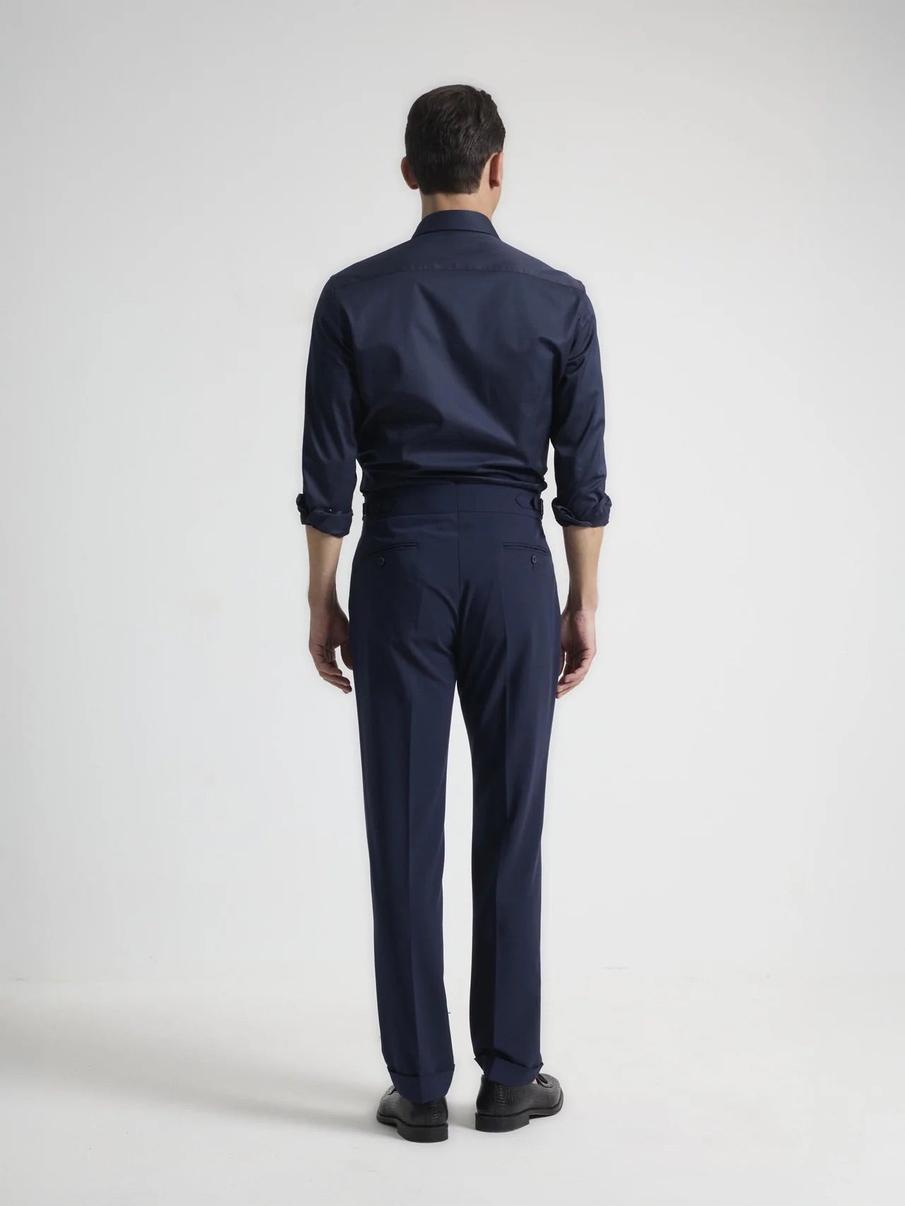 Navy Tailored Gurka Pants