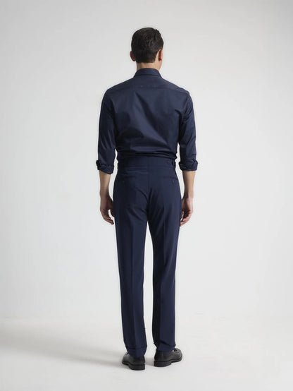 Navy Tailored Gurka Pants
