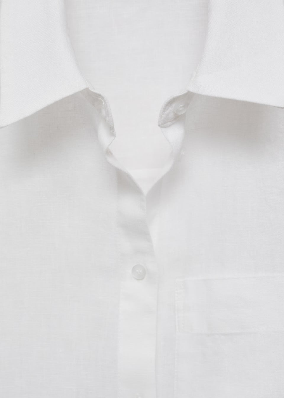 White Linen Shirt