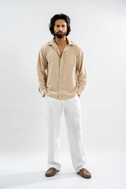 White Linen Pants