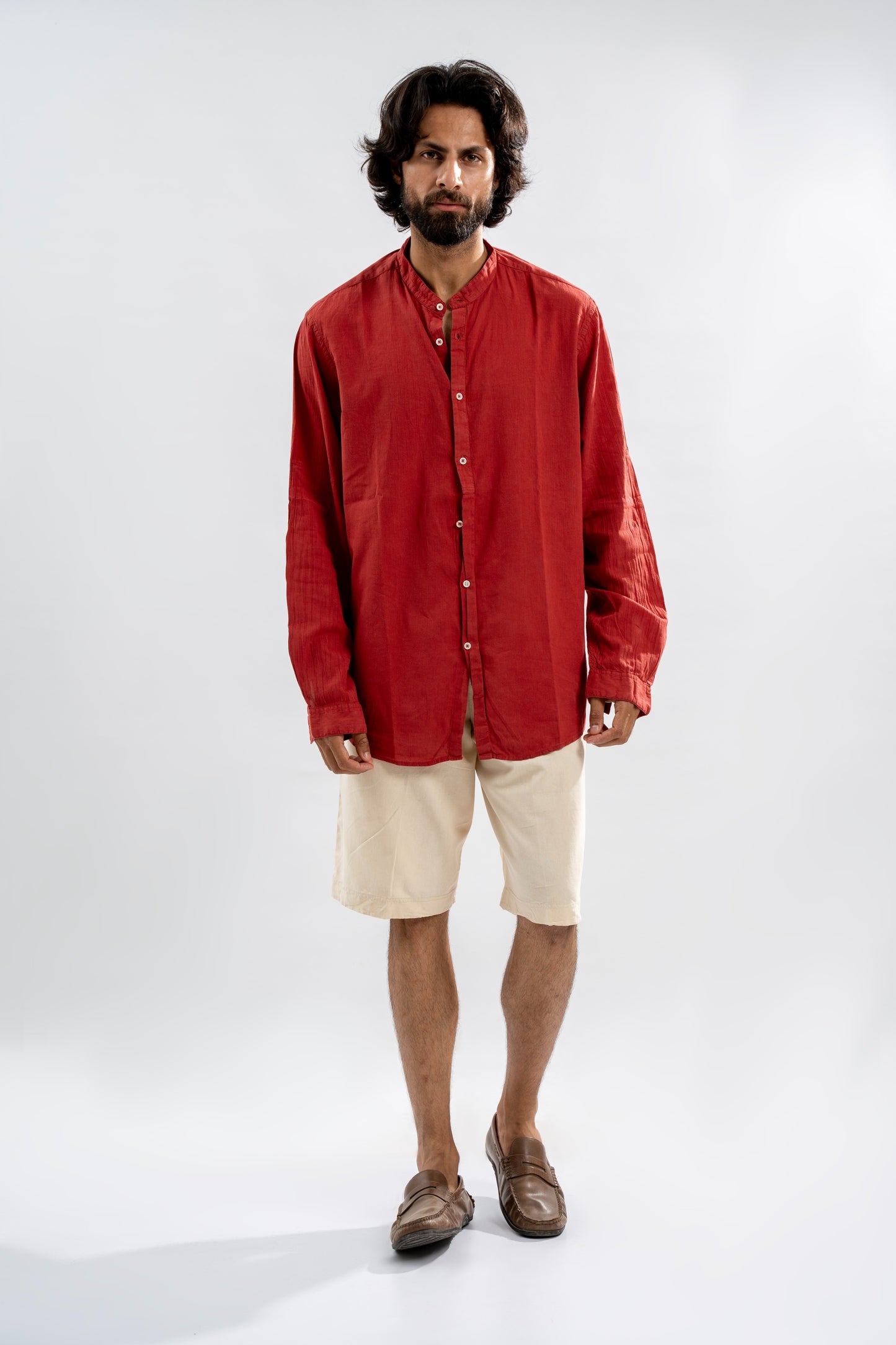 Carmine Button Down Relaxed Fit