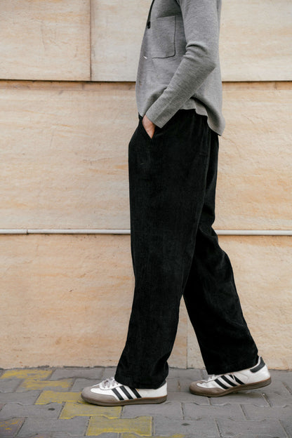 Black Corduroy Pant