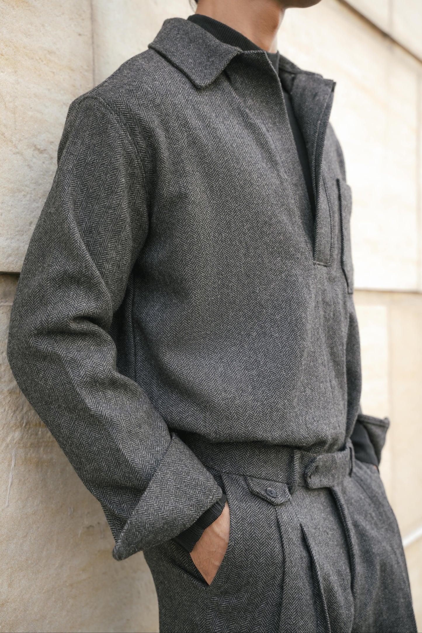 Herringbone Wool Set