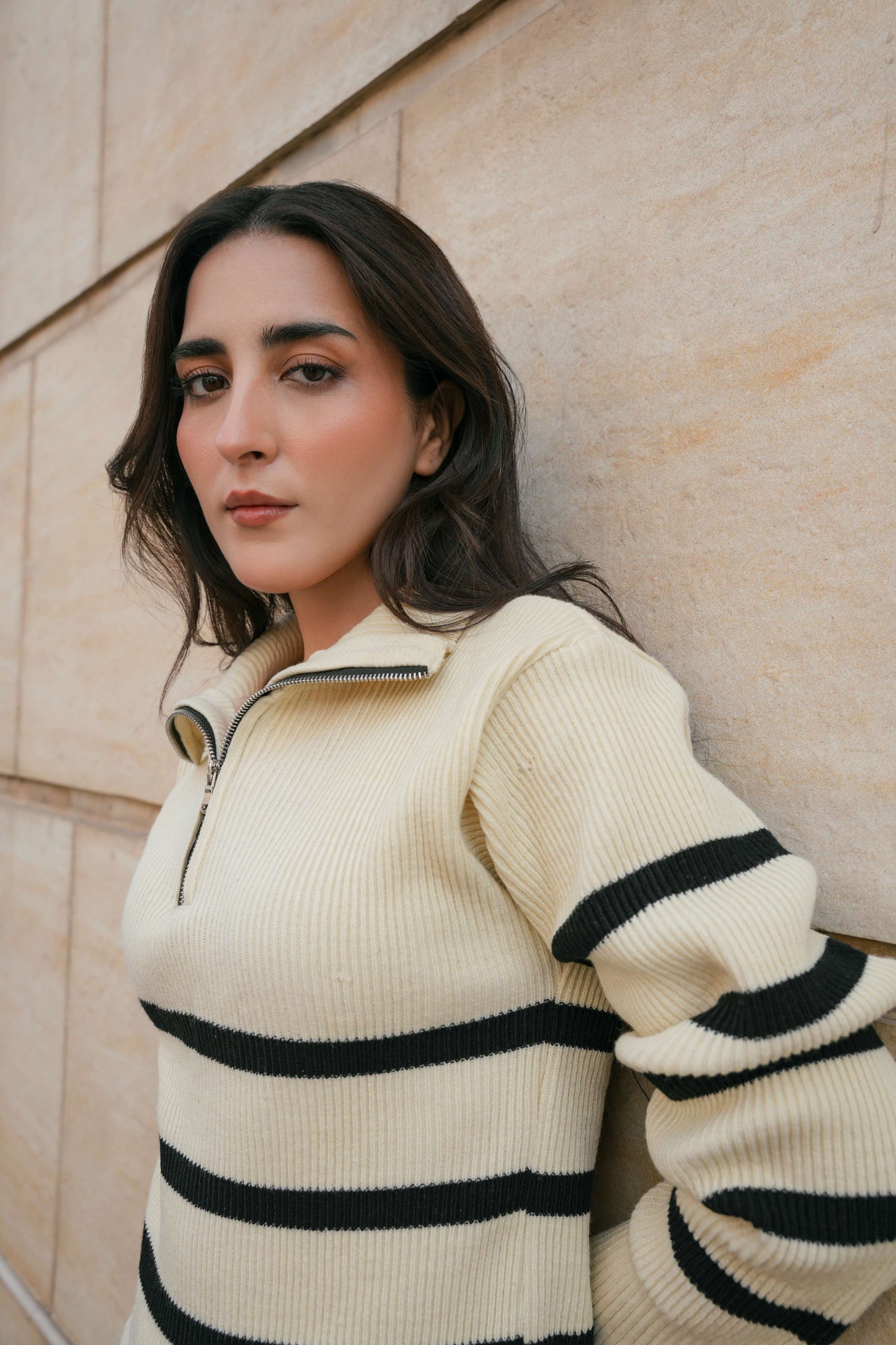 Briyana Knitted Polo