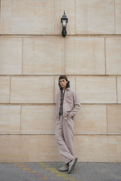 Black Corduroy Coordset