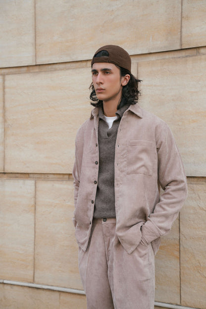 Emerald Corduroy Shirt