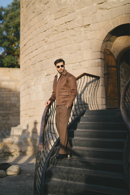 Nomad brown suede jacket