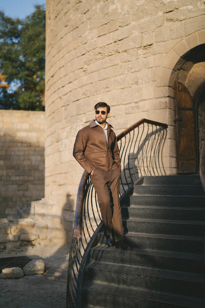 Nomad brown suede jacket