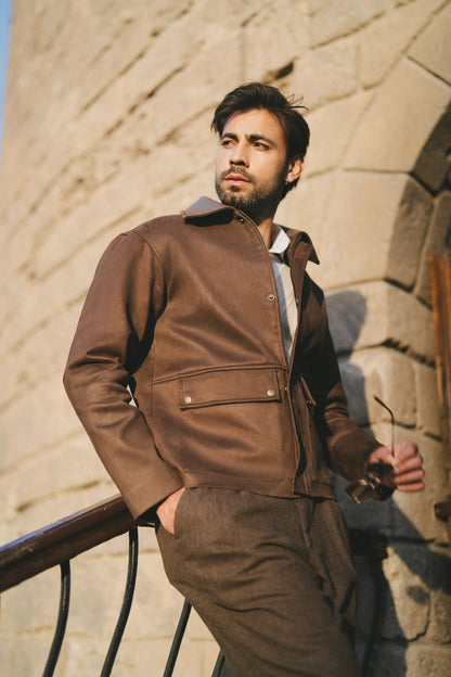 Nomad brown suede jacket