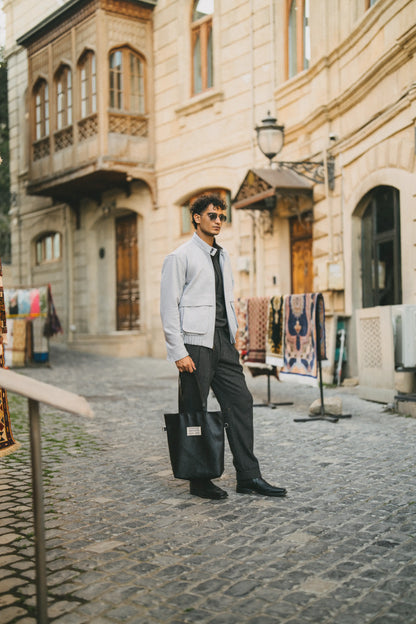 Grey Metropolitan Wool Jacket