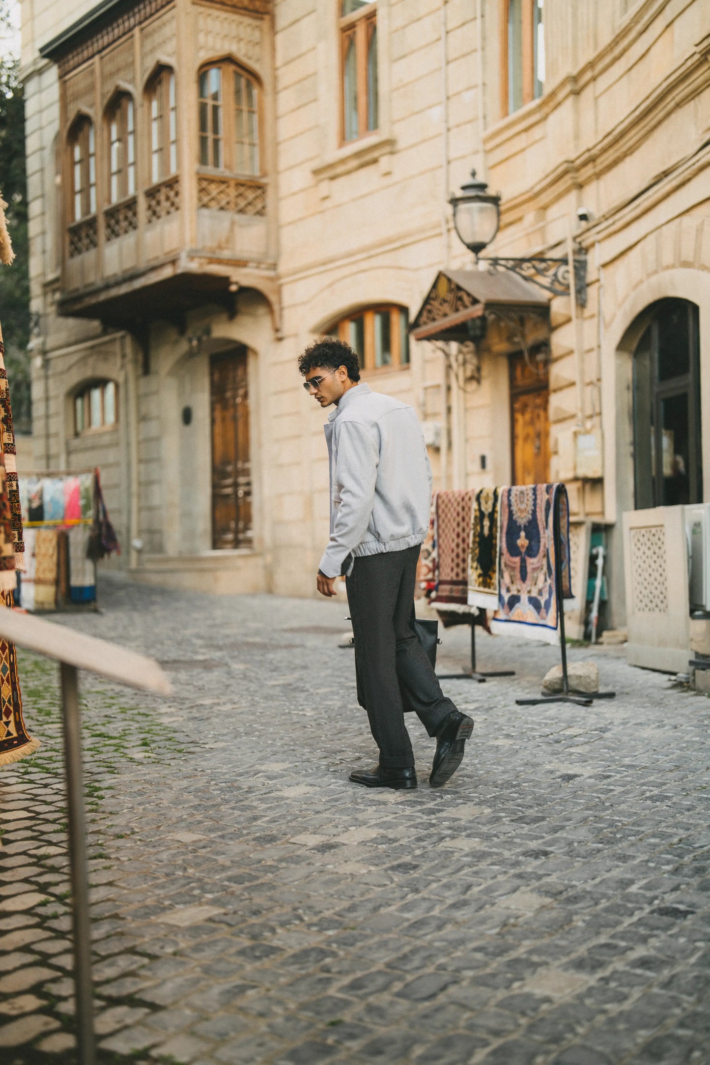 Grey Metropolitan Wool Jacket