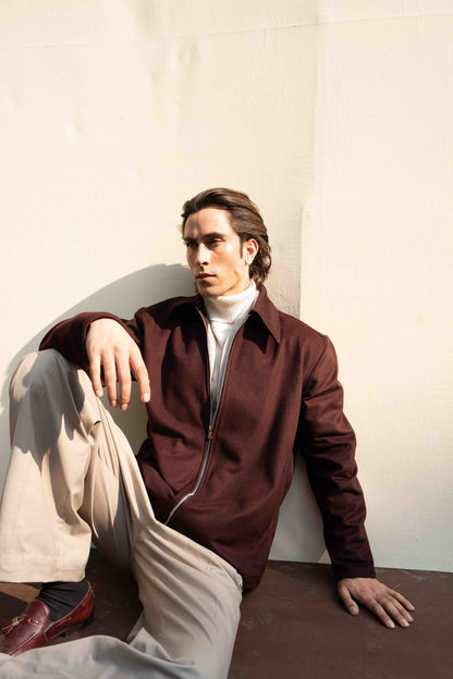 Burgundy Jacket Mens