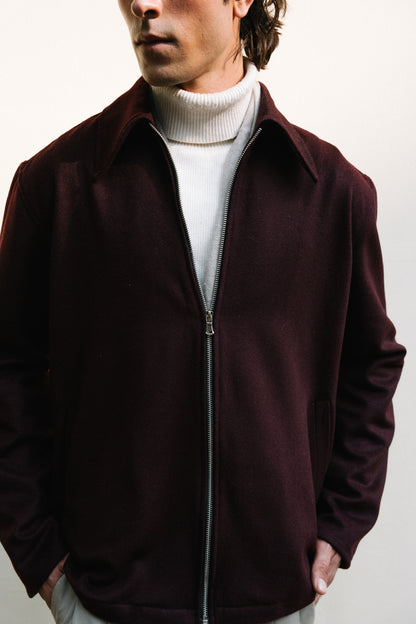 Burgundy Jacket Mens