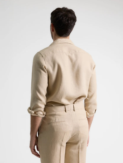 Khaki Linen Coordset