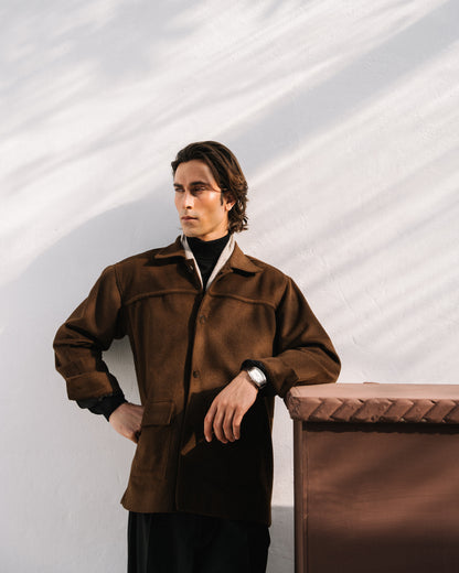 Brown jacket mens