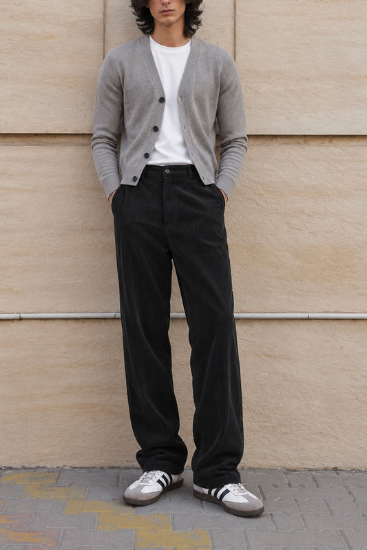 Black Corduroy Pant