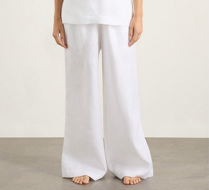 White Linen trousers